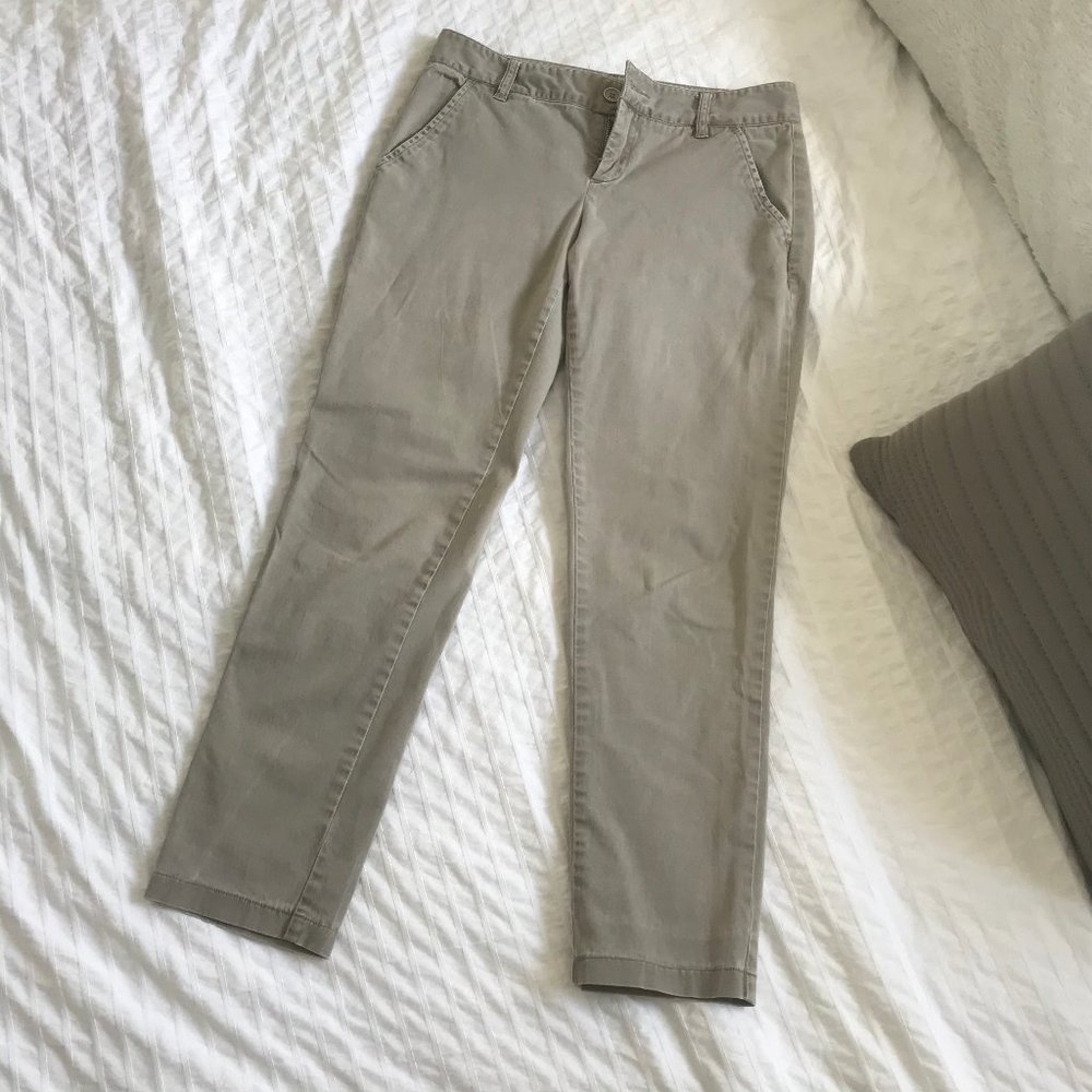Stile Benetton Beige Crop Pants